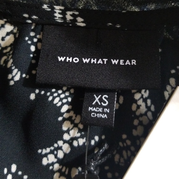 Who What Wear Floral /Lace Print Tank Sz XS - Picture 7 of 8